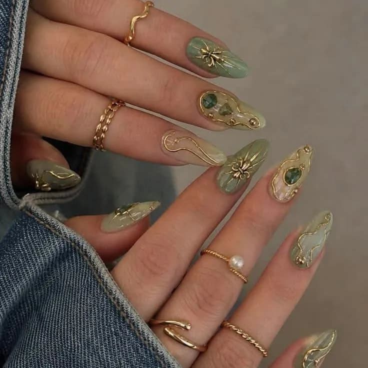 Réalisation nail art 1
