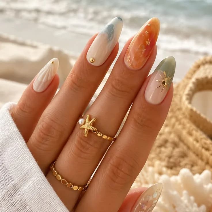 Réalisation nail art 2
