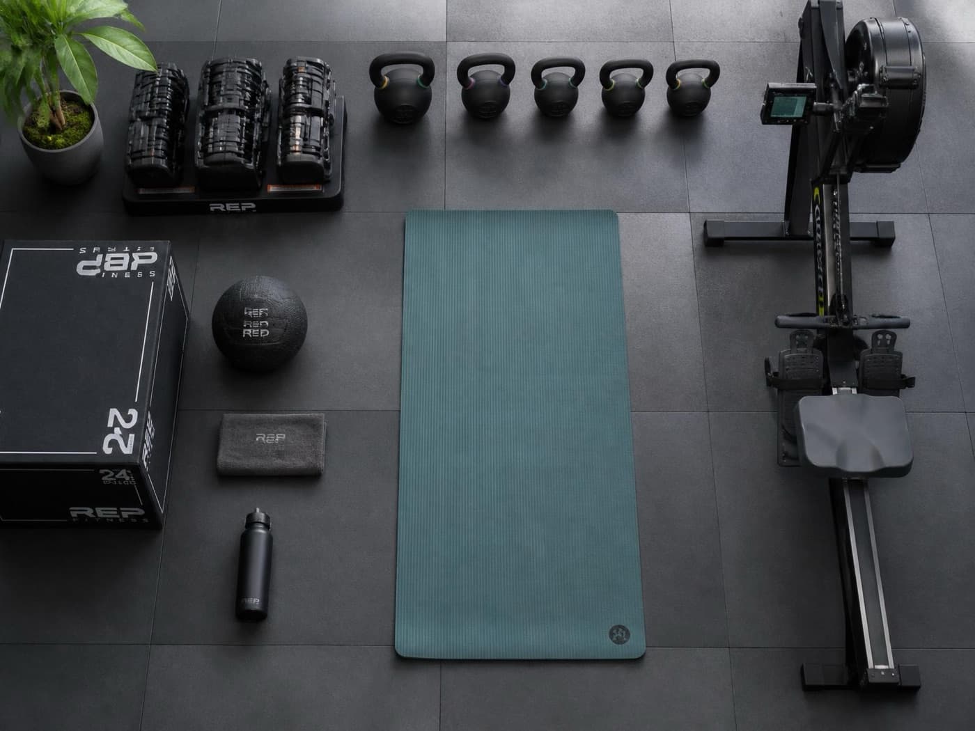 Matériel de sport du studio
