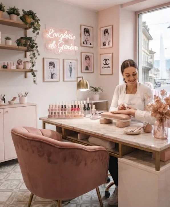 Intérieur cosy du salon