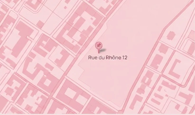 Plan d'accès au salon à Genève